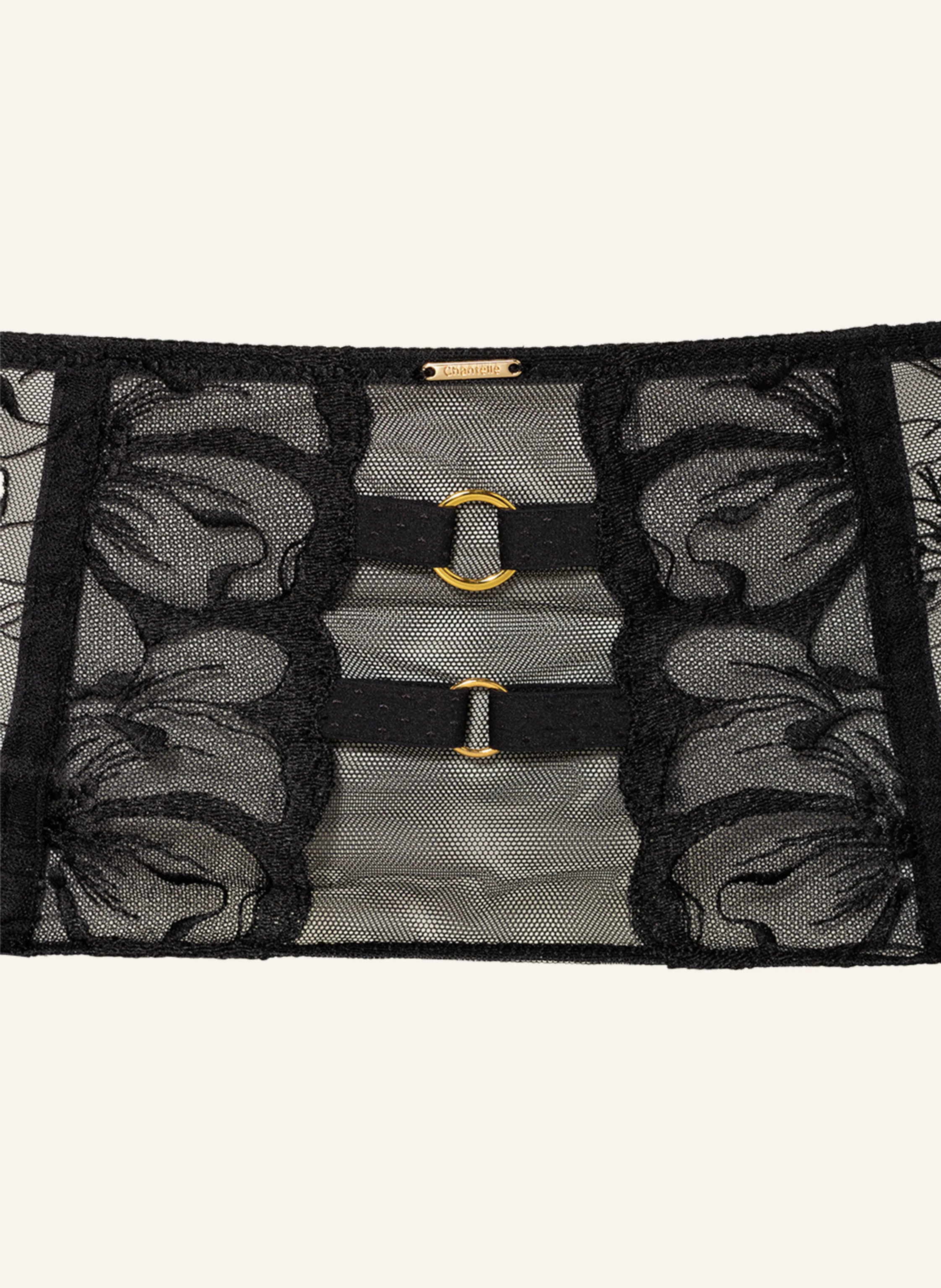 CHANTELLE Strumpfhalter FLEURS