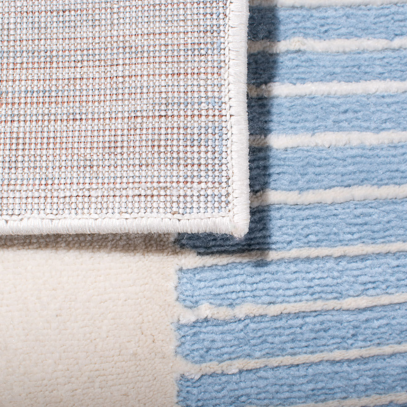 Nazar Rugs Tapis Nely 791 bleu - 160x230 cm