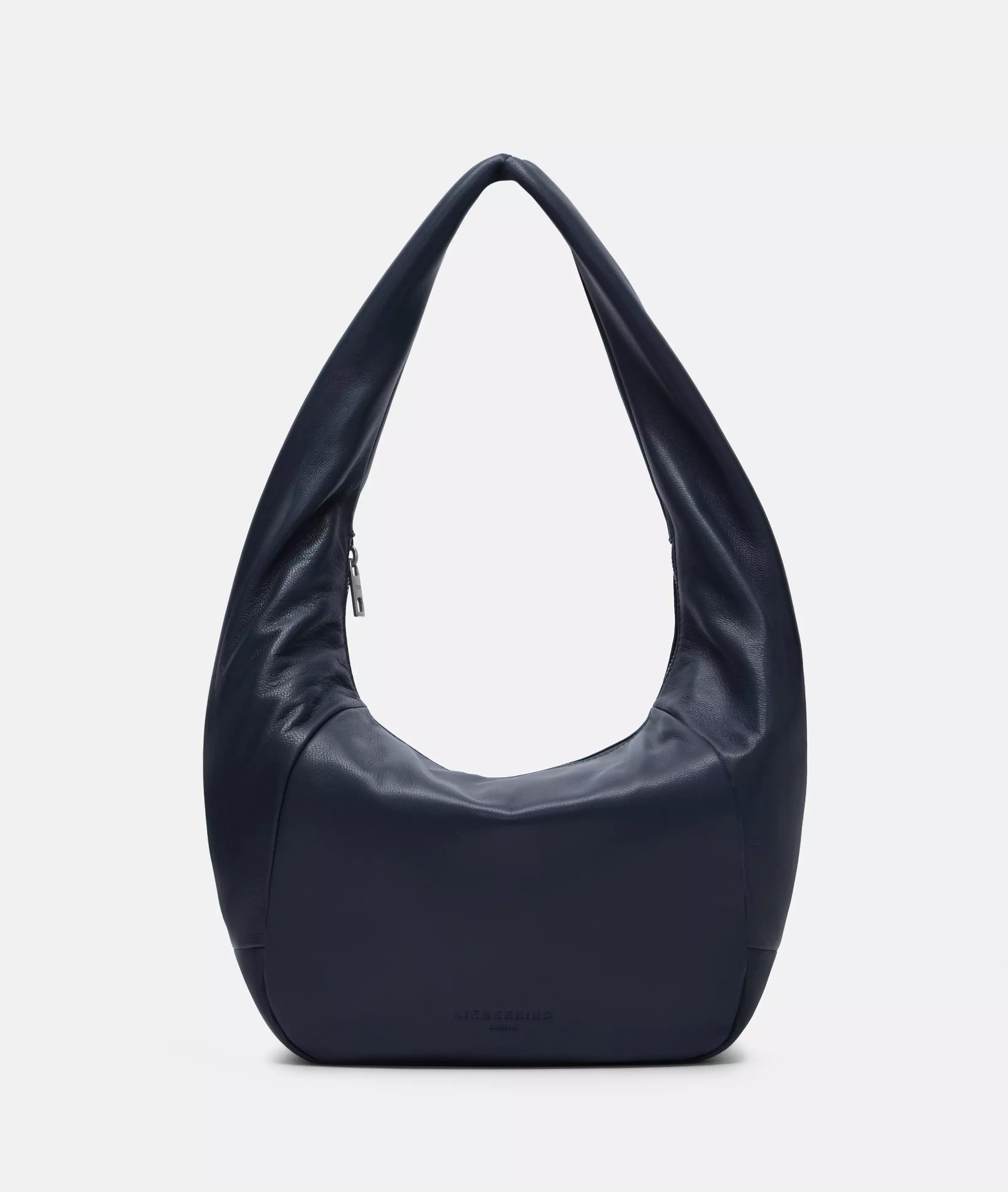 Farrah Hobo M Spacious goatskin leather hobo bag