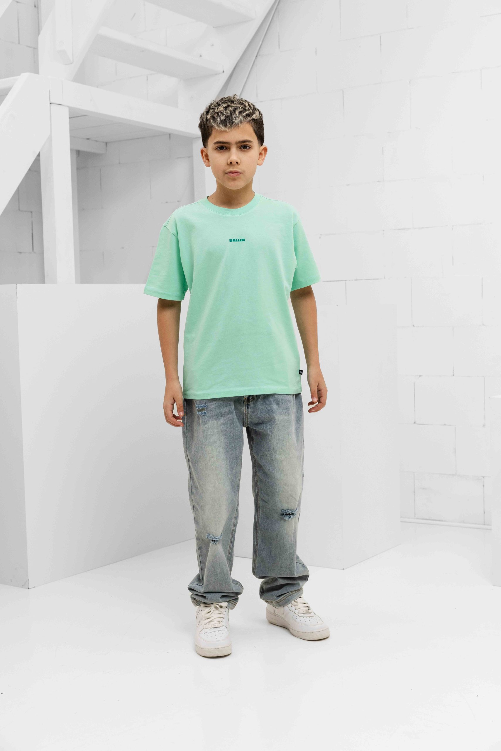 Ballin Amsterdam Sunshine T-Shirt Kids Lichtgroen