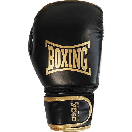 ASG boksesæk+handsker 60 cm 11 kg - guld