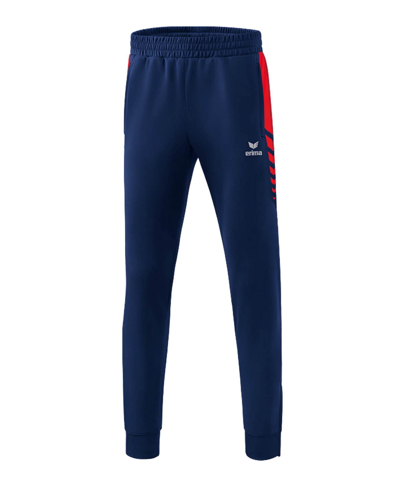 Erima Six Wings Worker Hose Kids Schwarz Rot