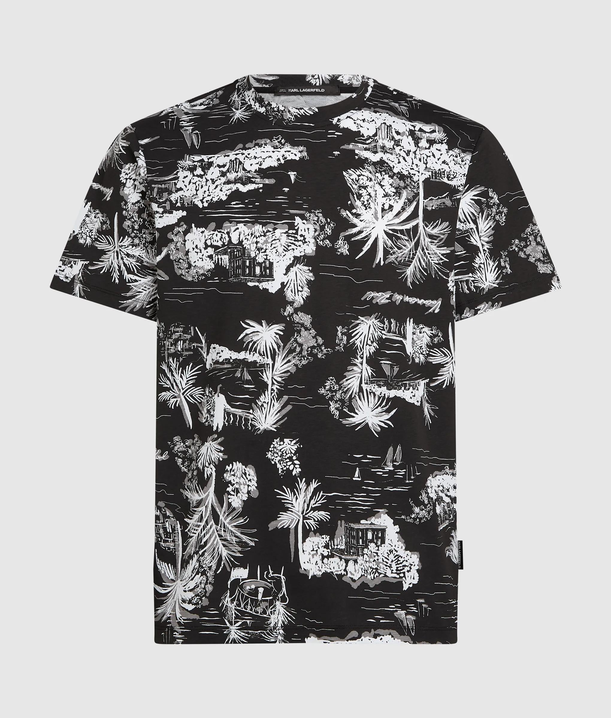 Villa la Vigie t-shirt met opdruk
