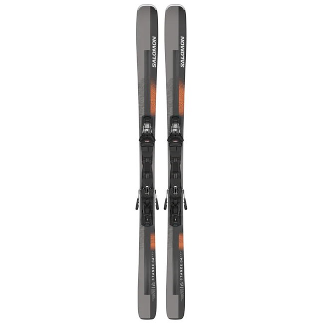 STANCE 84 (and M12)  Pack skis All-Mountain unisexe Black/NeonOrange/Dove