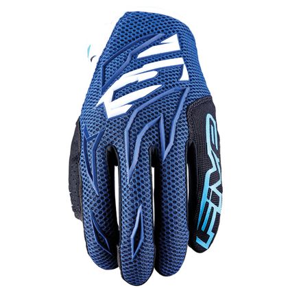 Gants cross Five MXF3 - BLUE/WHITE 2022 2023 - Bleu / Blanc