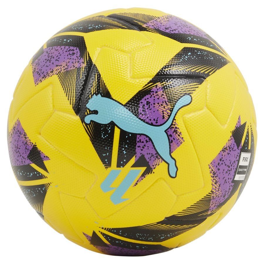PUMA Ballon La Liga 1 Orbita FIFA Quality Pro Ballon de Match - Jaune Fluo/Multicolor