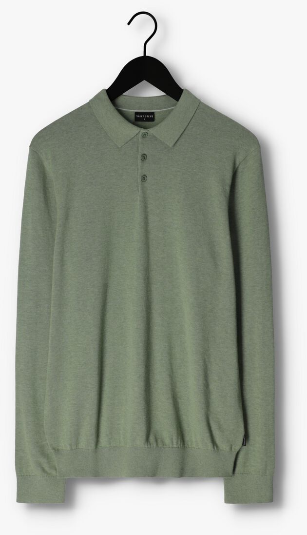 SAINT STEVE groene saint steve polo berend