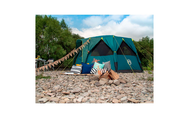 Coleman Octagon 8 BlackOut Kuppelzelt für 8 Personen