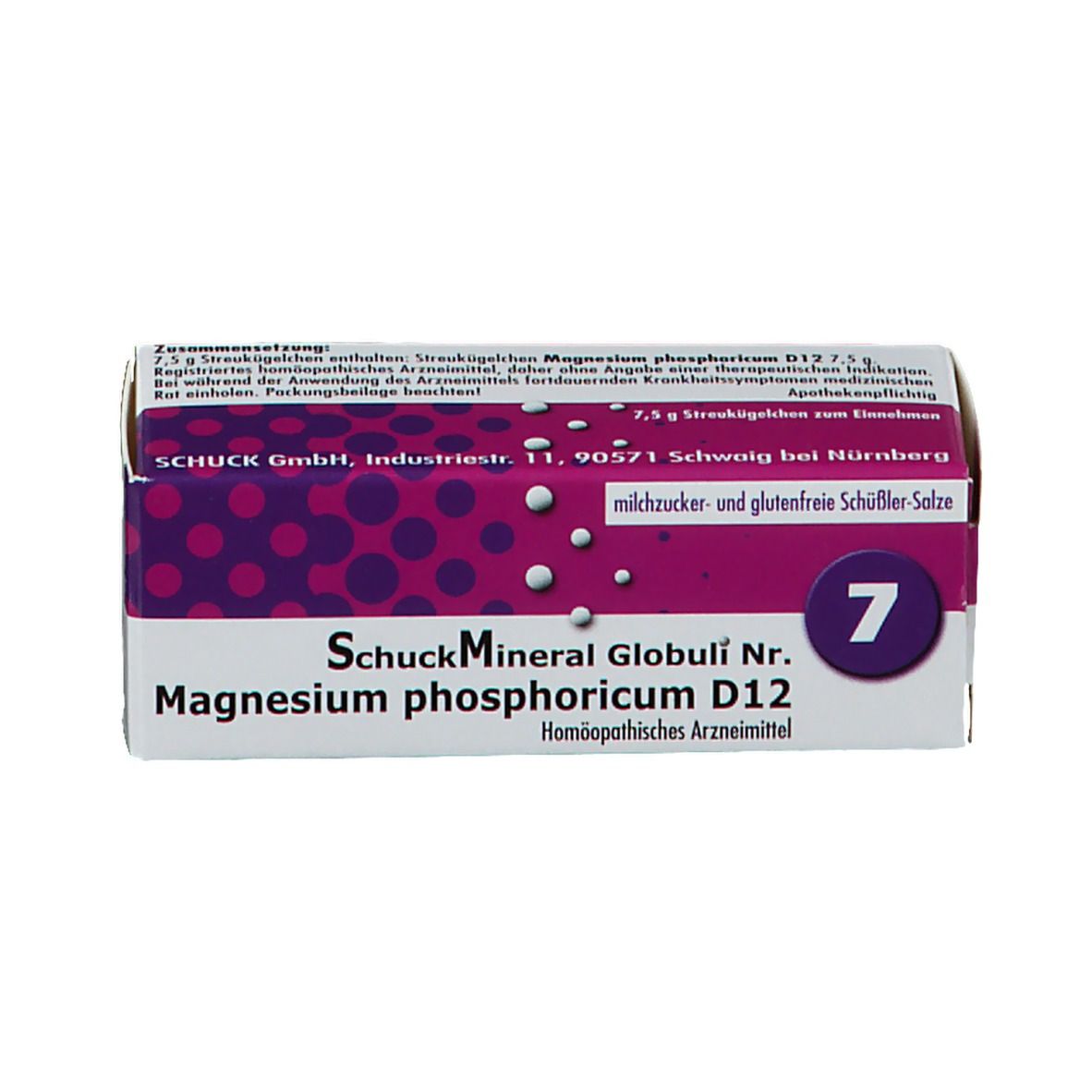 Schuckmineral Globuli 7 Magnesium phosph. D12