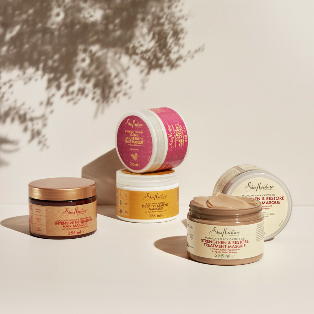 Shea Moisture Jamaican Black Castor Oil Strenghten & Restore Treatement Masker355 ml