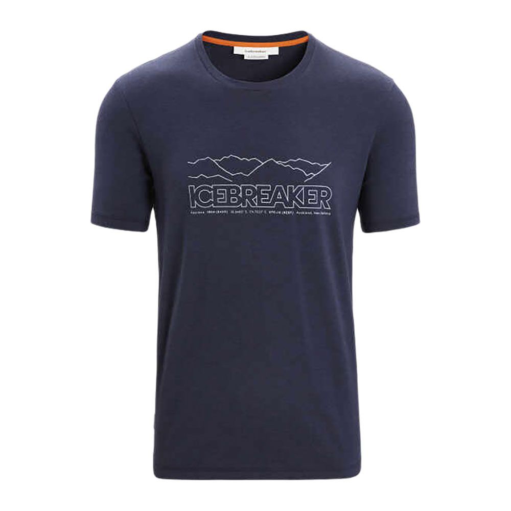 Icebreaker CENTRAL CLSSIC IB - Tee-shirt Homme midnight navy