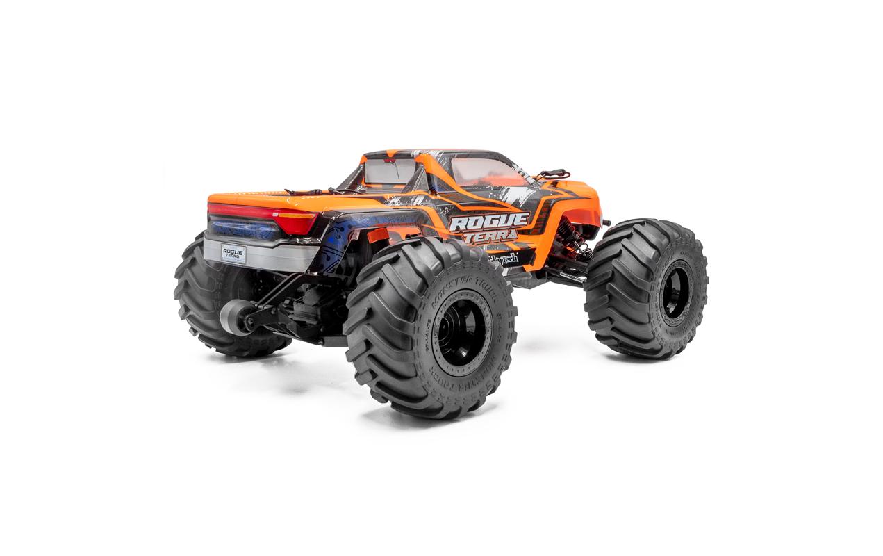 Monster Truck Rogue Terra Brushed Orange, ARTR, 1:10<br>4WD RC Monstertruck mit 775 Brushed Motor
