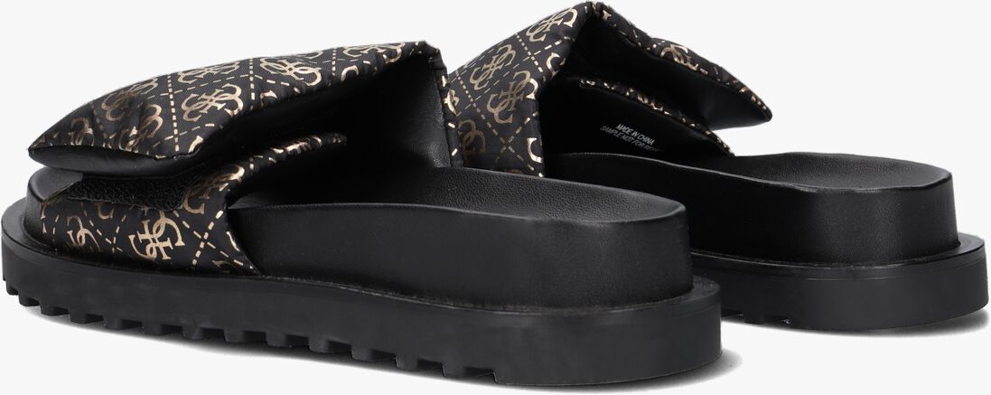 GUESS zwarte guess slippers fabetzy