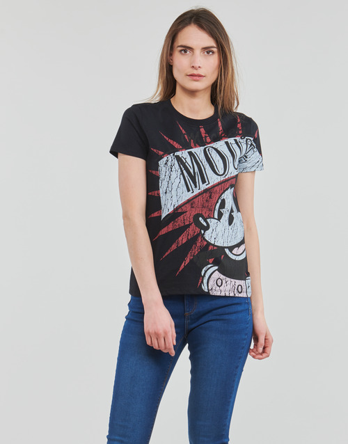 Desigual - TS_MICKEY BOOM - Noir