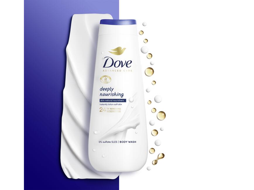 Dove Advanced Care Showergel Deeply Nourishing 400 ML