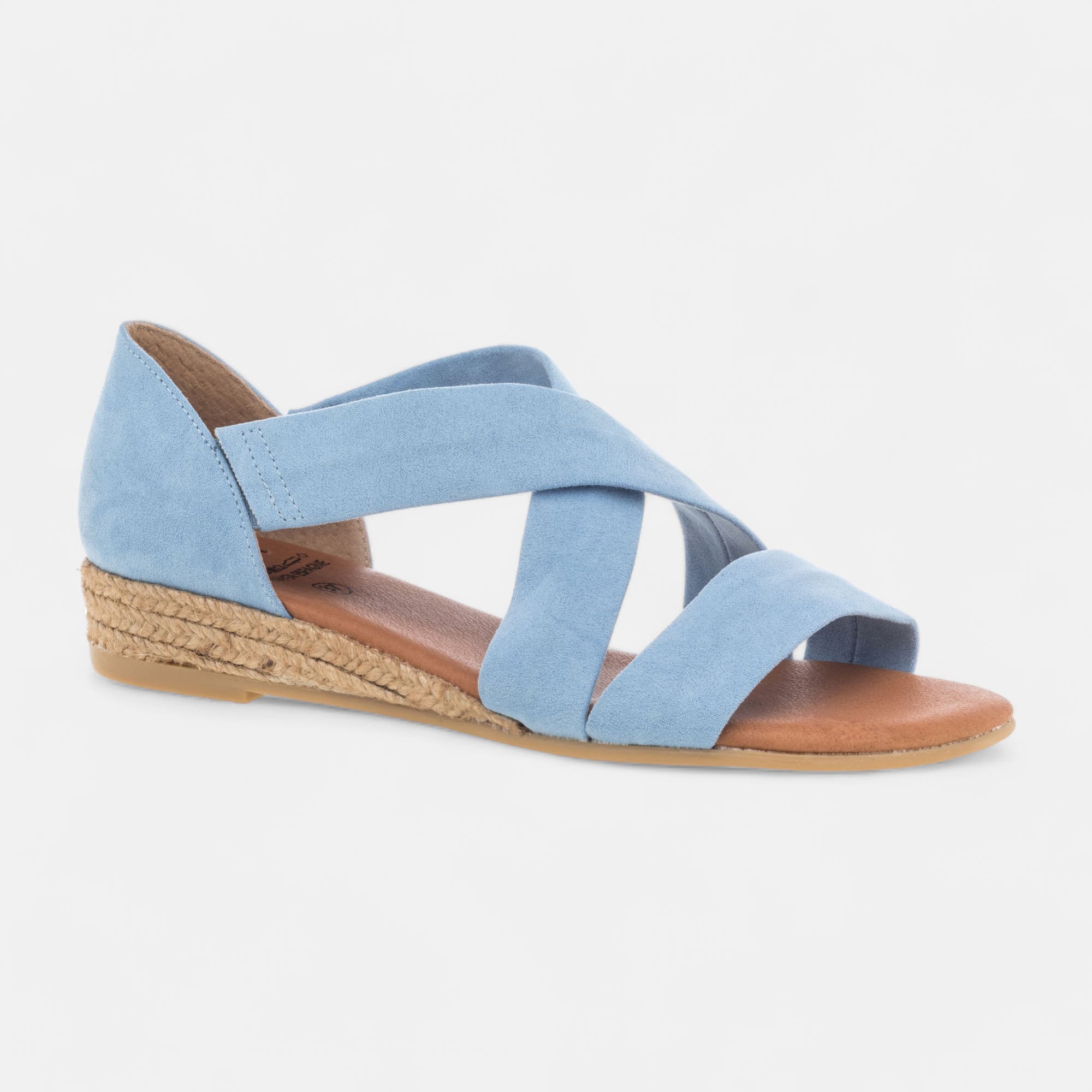 Sandales Femme bleu ciel