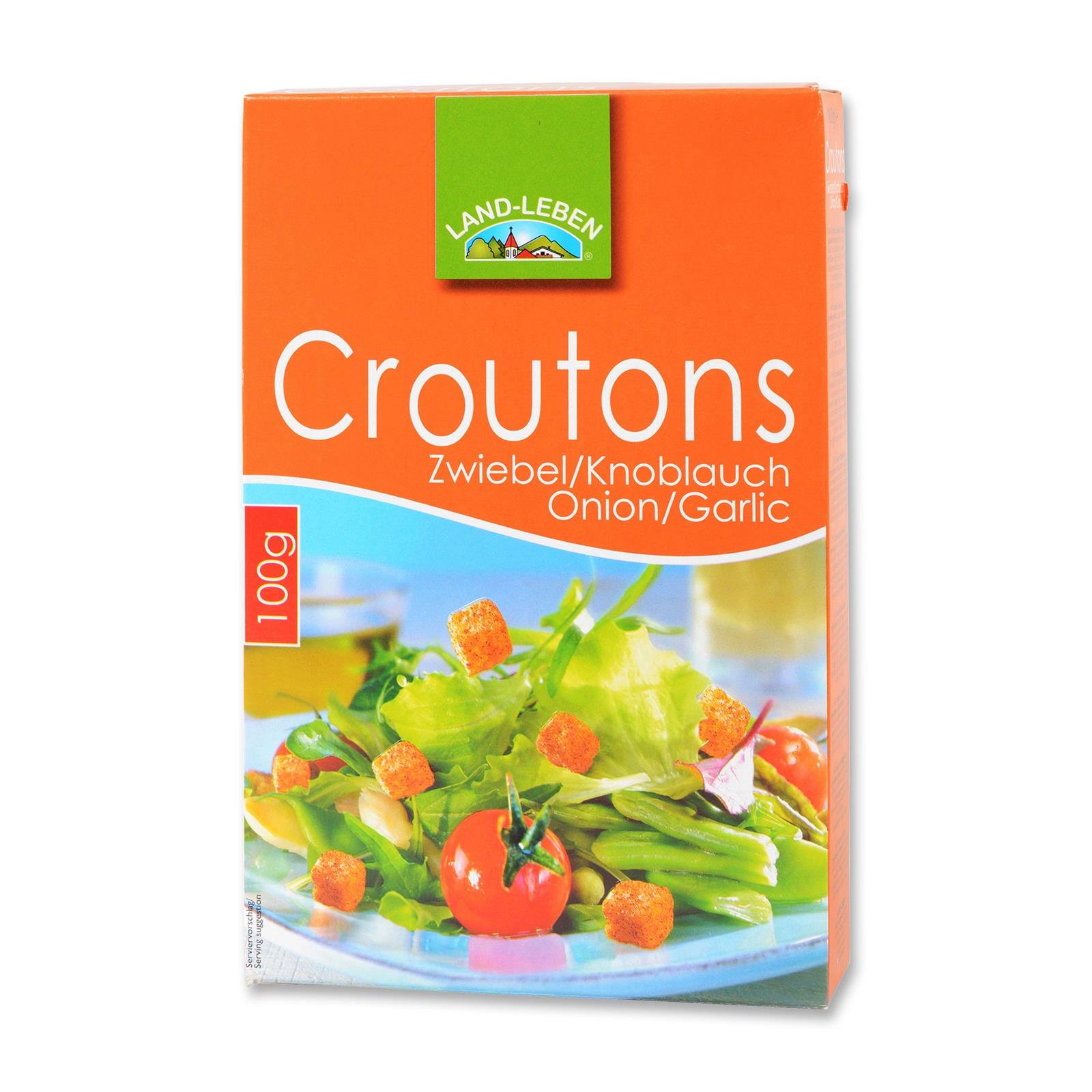 Land-Leben Croutons Zwiebel-Knoblauch