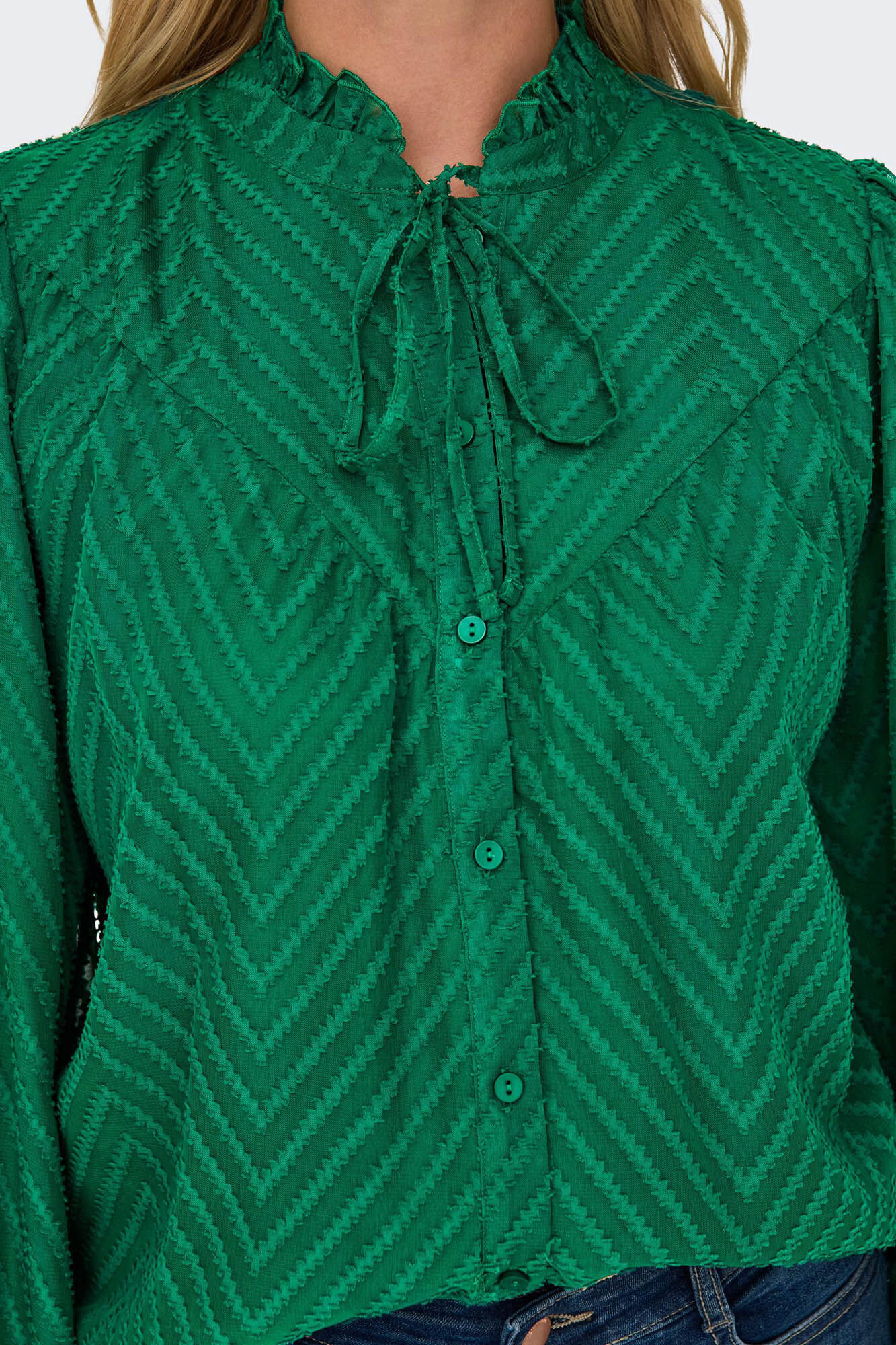 Camisa de manga comprida de corte regular