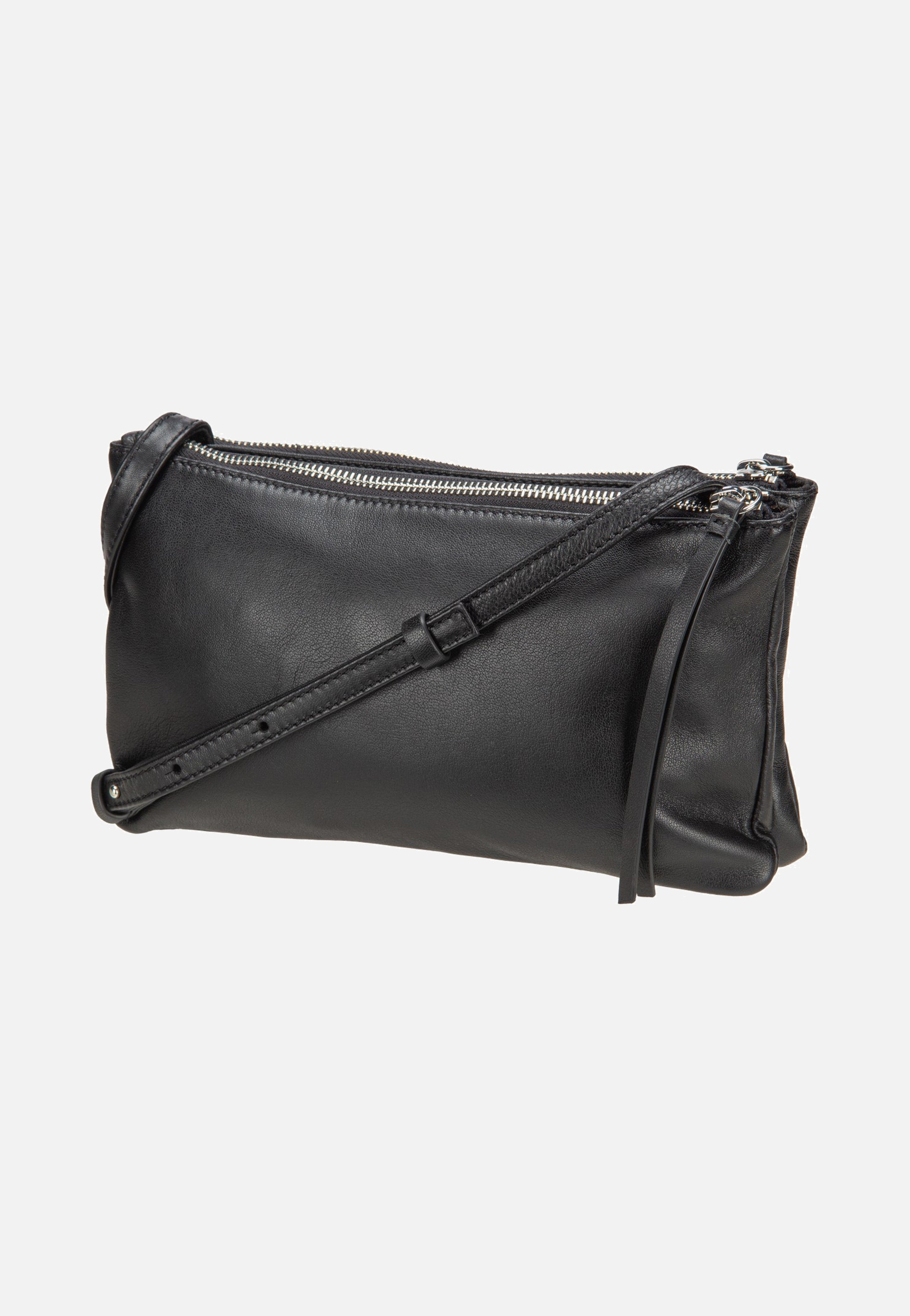Zena S Indian Sheep Double Black - Crossbody Bag