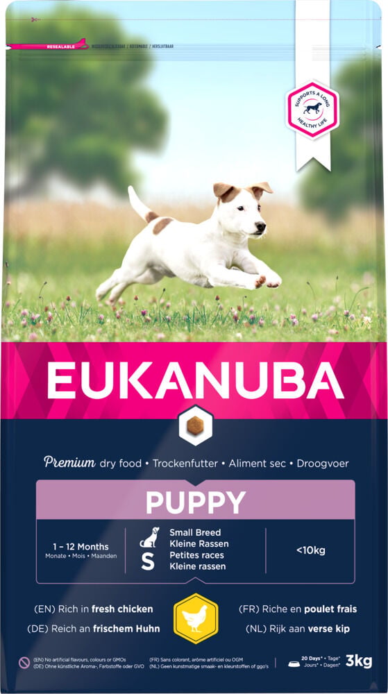 Eukanuba Growing Puppy Small - Hondenvoer - 3 Kilogram - kip
