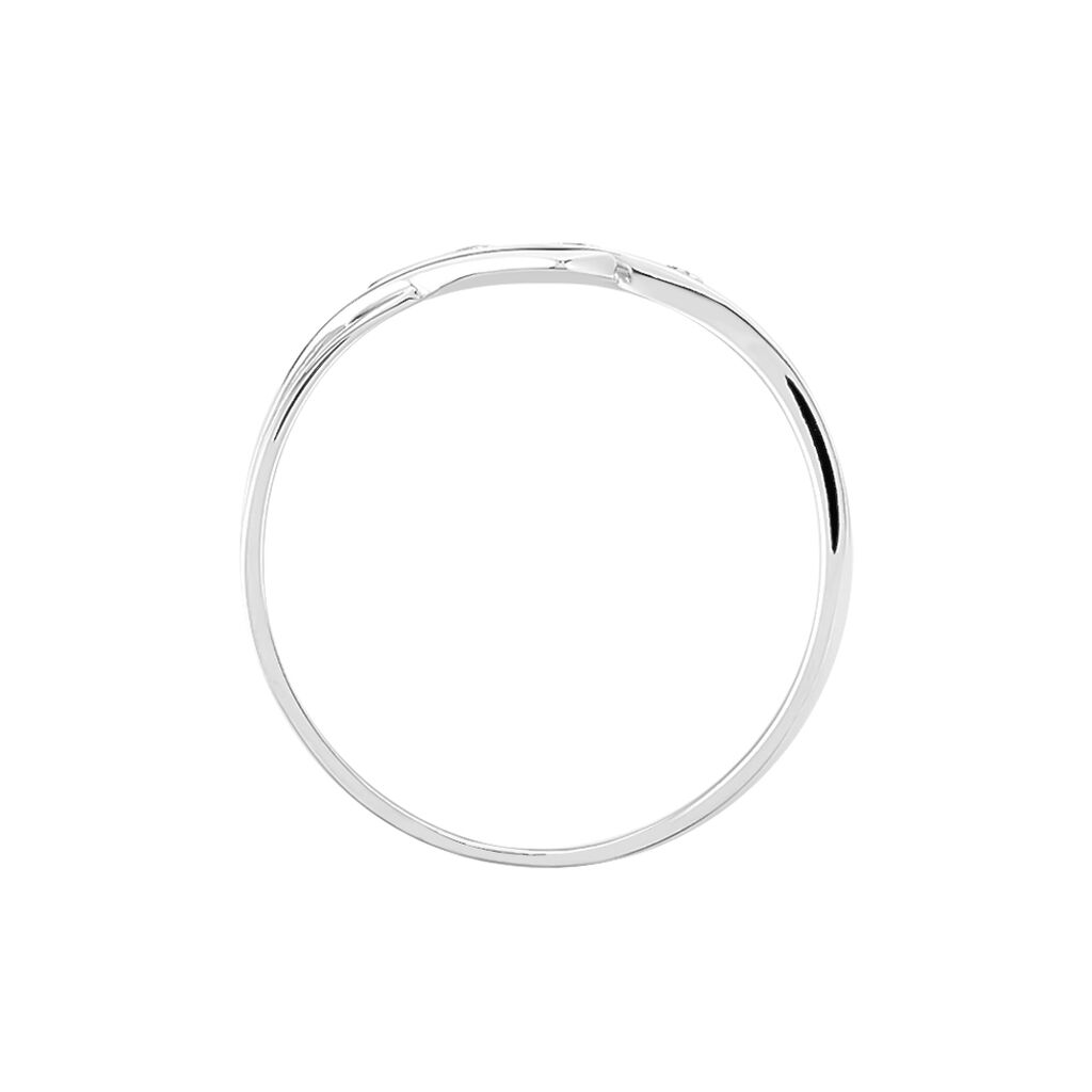 Bague Nermine Or Blanc Diamant
