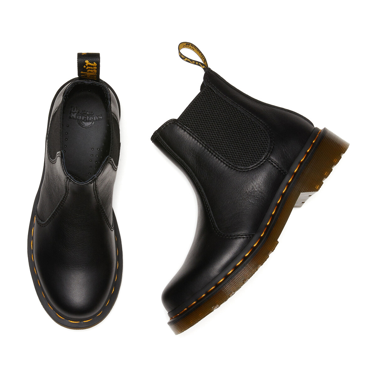 DR. MARTENS<br>Botas de couro Chelsea 2976 Virgínia