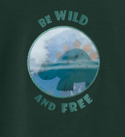 Name It Bluse - NmmKekan - Pine Grove m. Holografisk Print