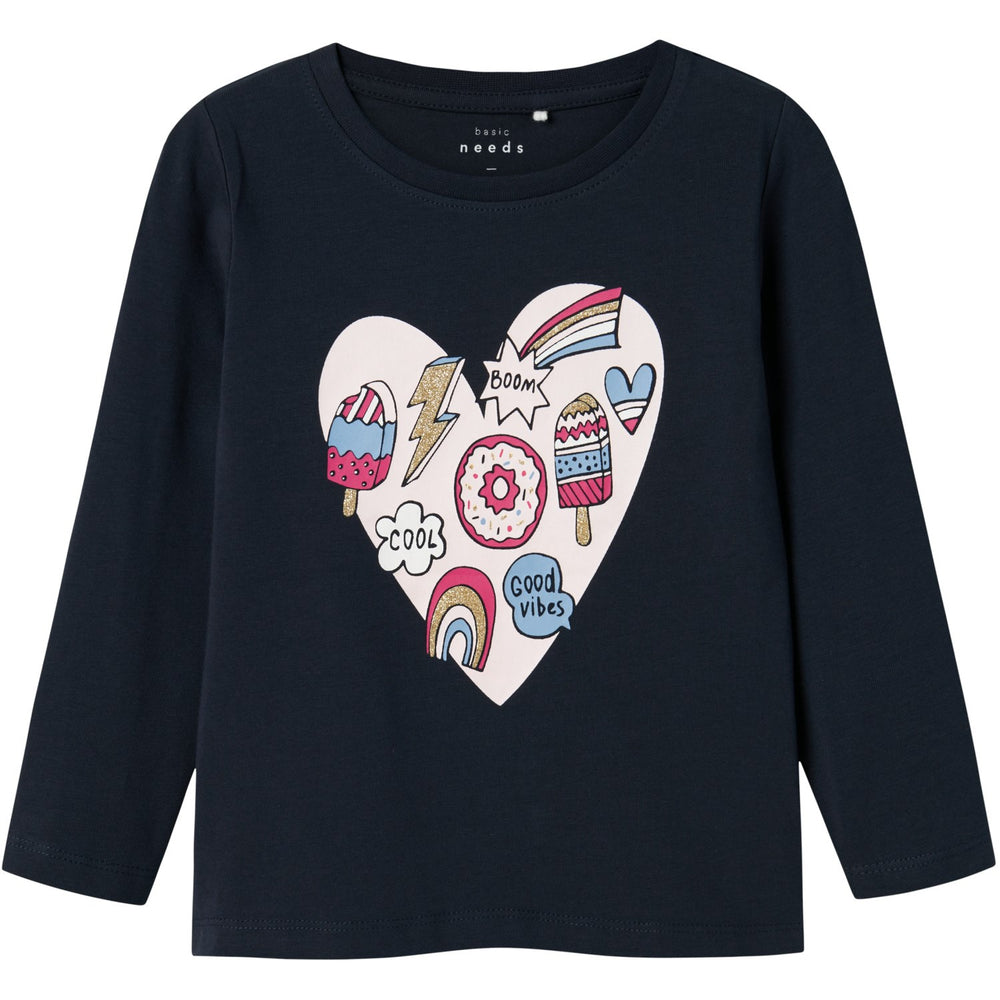 Køb Name It Dark Sapphire Vix Bluse | Luksusbaby