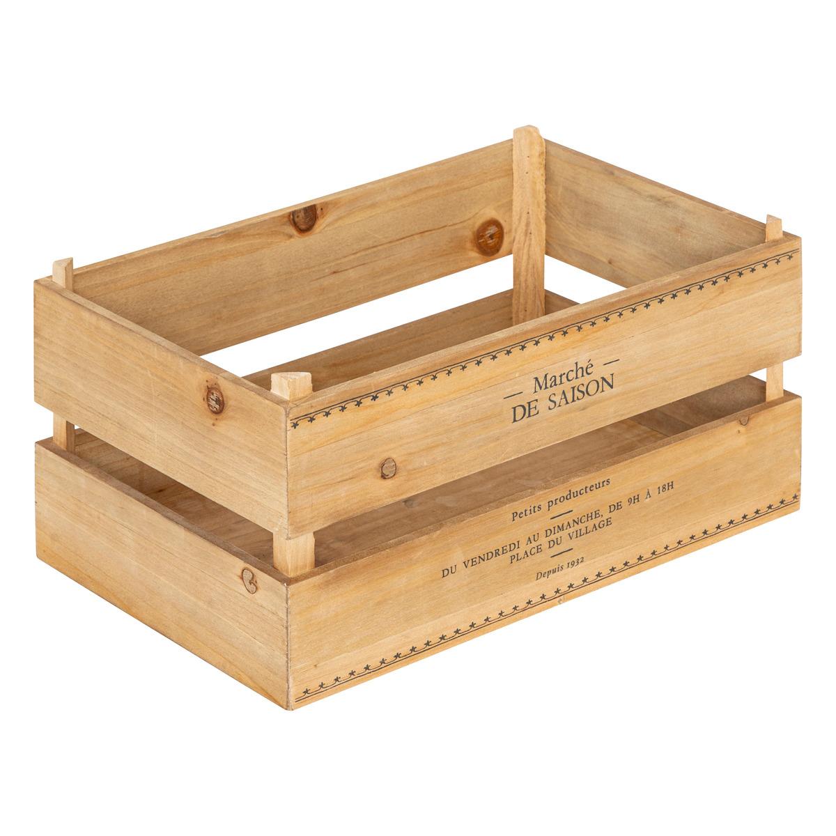 CAGETTE LITTLE COTTAGE BOIS TAILLE S