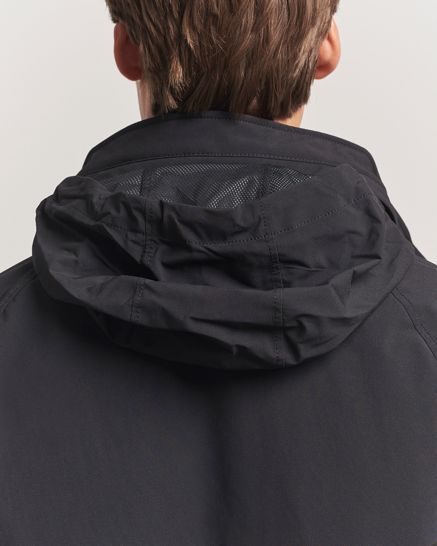 Stone Island Soft Shell Waterproof Coat Black