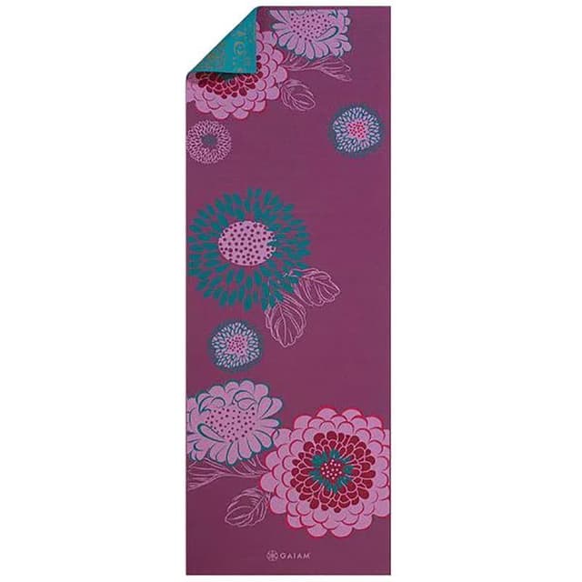 Gaiam Kiku Yoga Mat 6mm Premium Reversible
