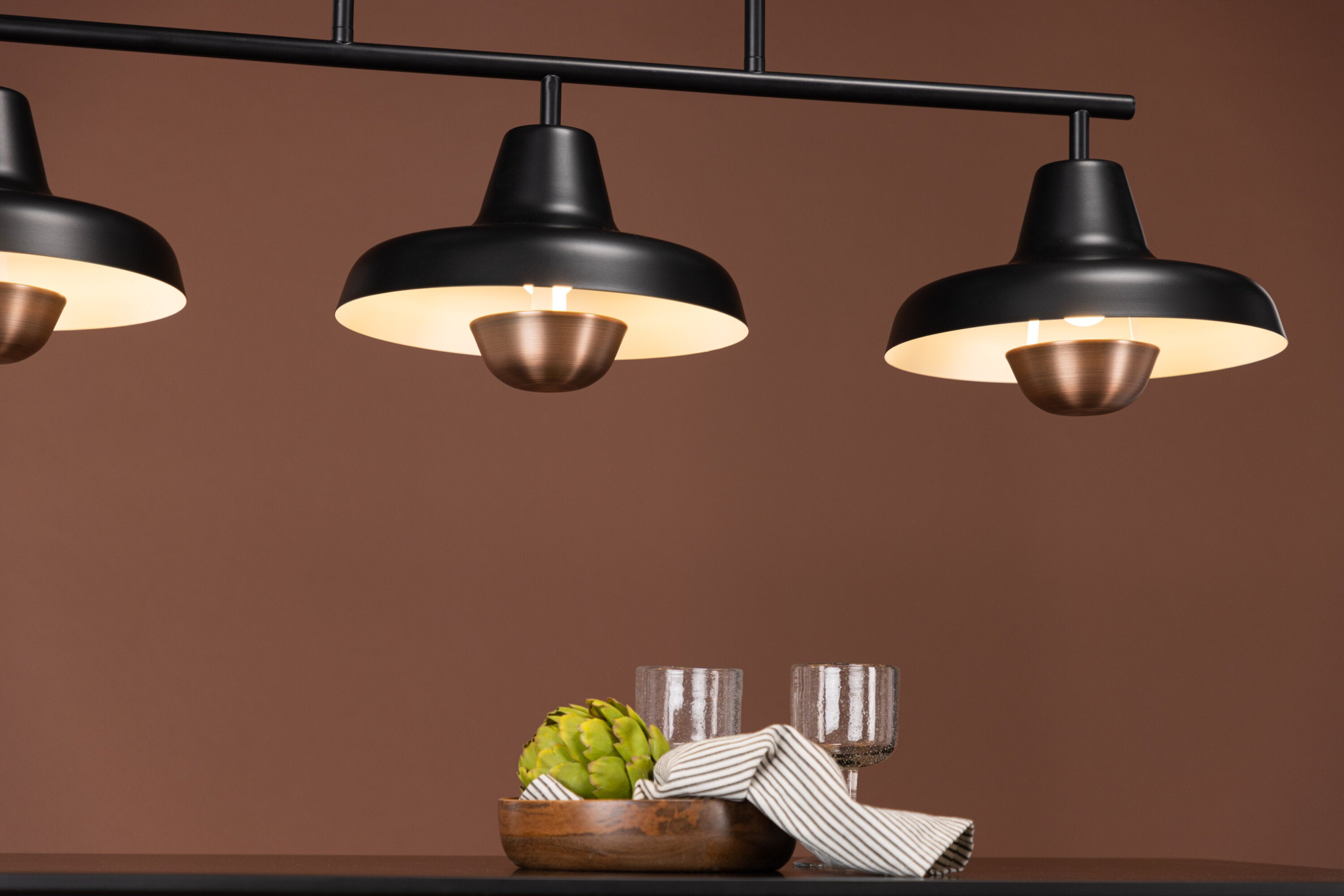 Vestby Hanglamp ⌀30cm - Zwart