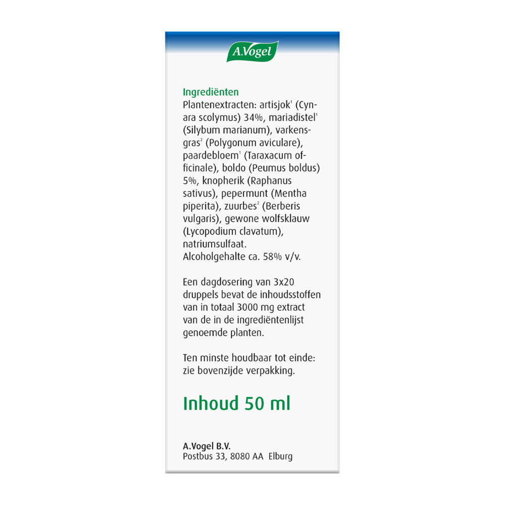 2x A.Vogel Boldocynara Druppels50 ml