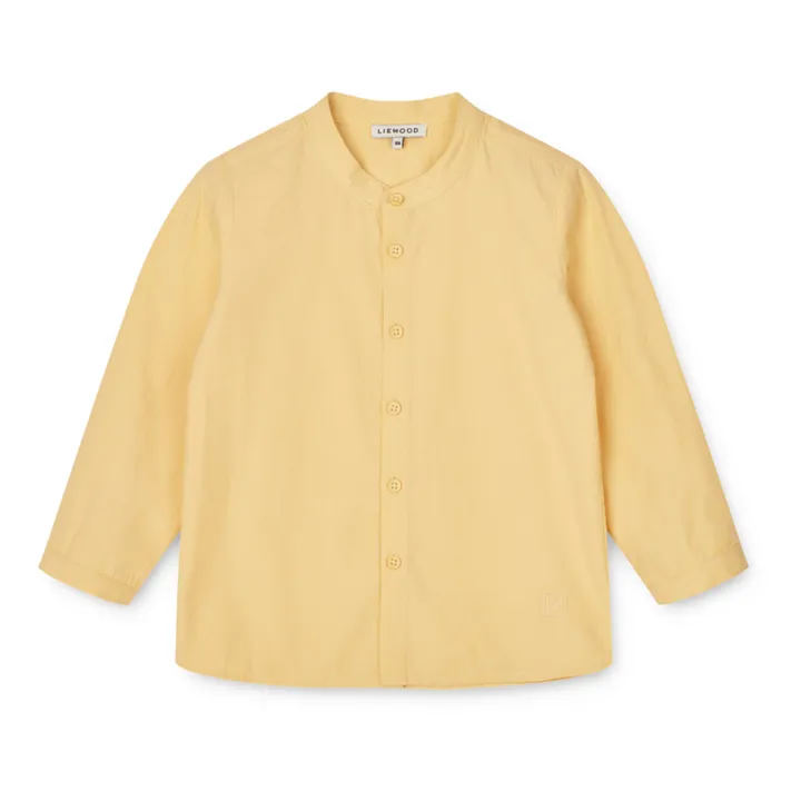 Liewood Chemise manches longues Coton Bio Austin | Jaune