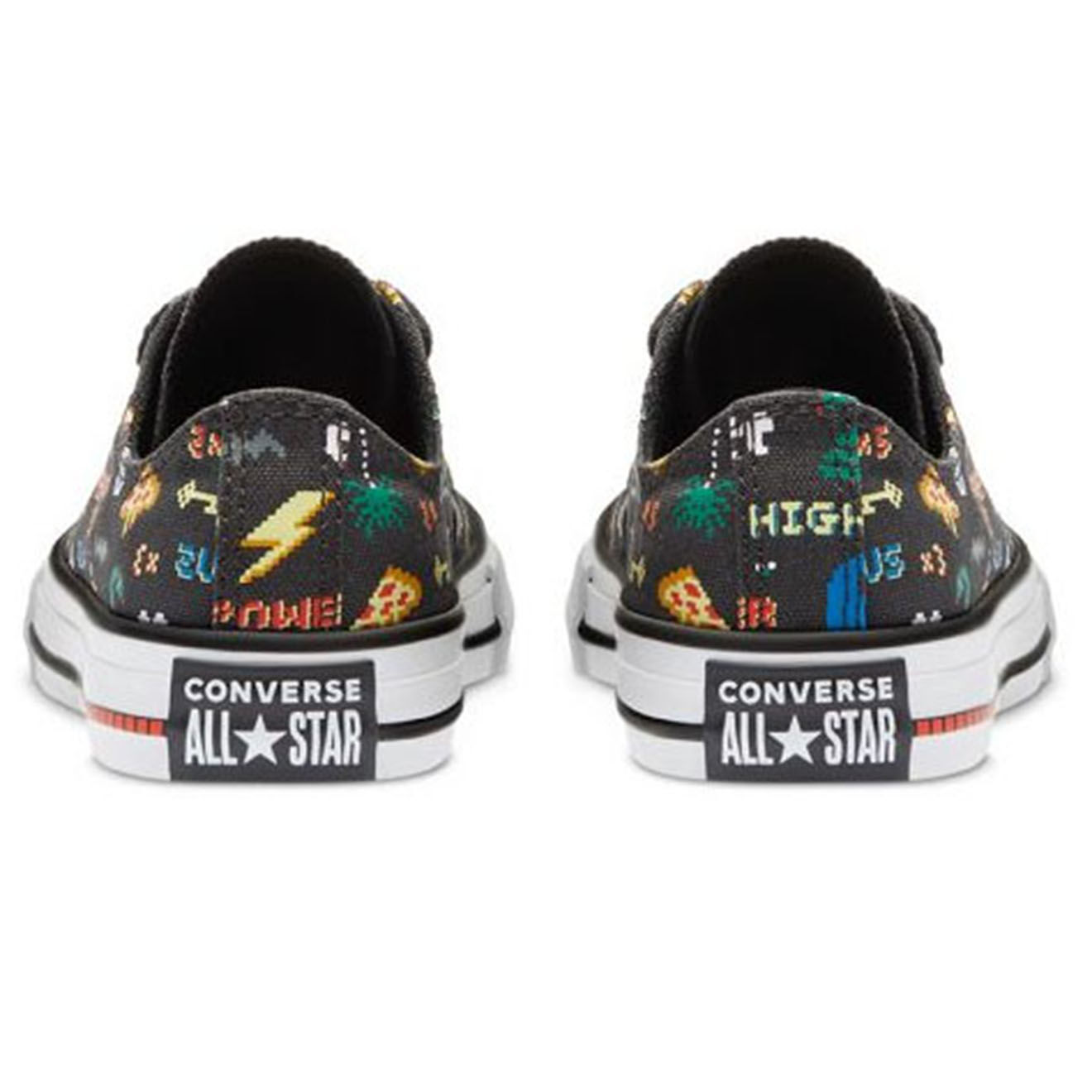 Converse Baskets Canvas Ox Enf Gamer noir/multicolore