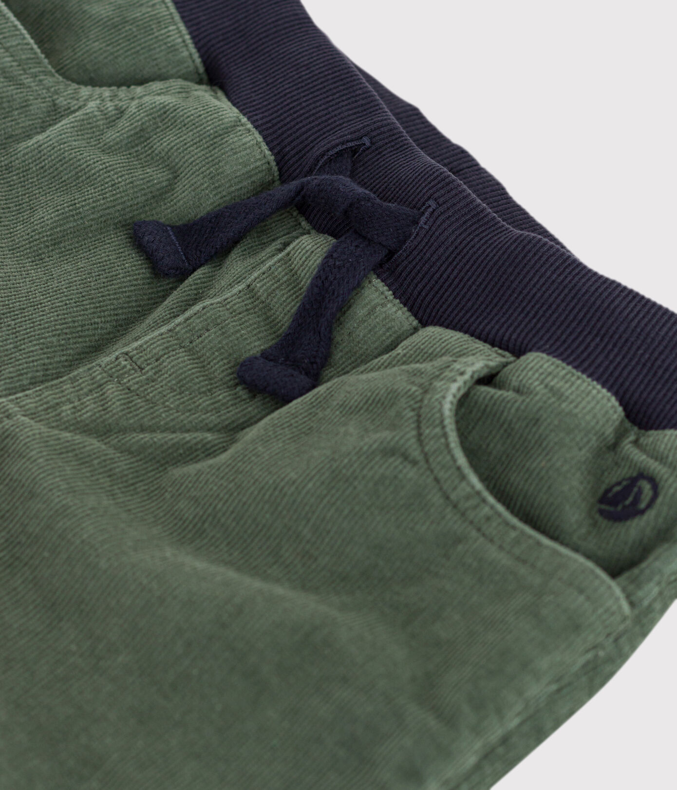 Pantalon droit en velours moyen enfant fille / garçon
