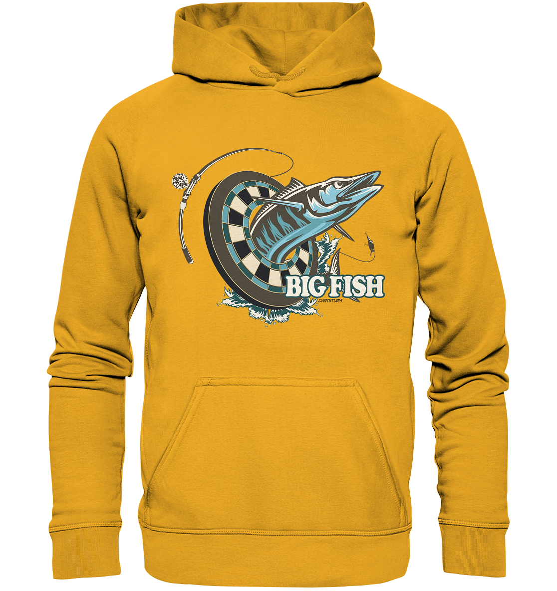 DartSturm - Big Fish - Basic Unisex Hoodie