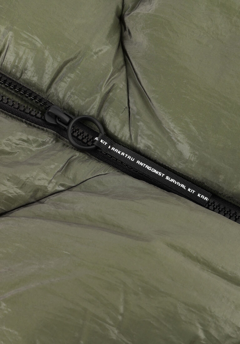 groene krakatau gewatteerde jas qw531