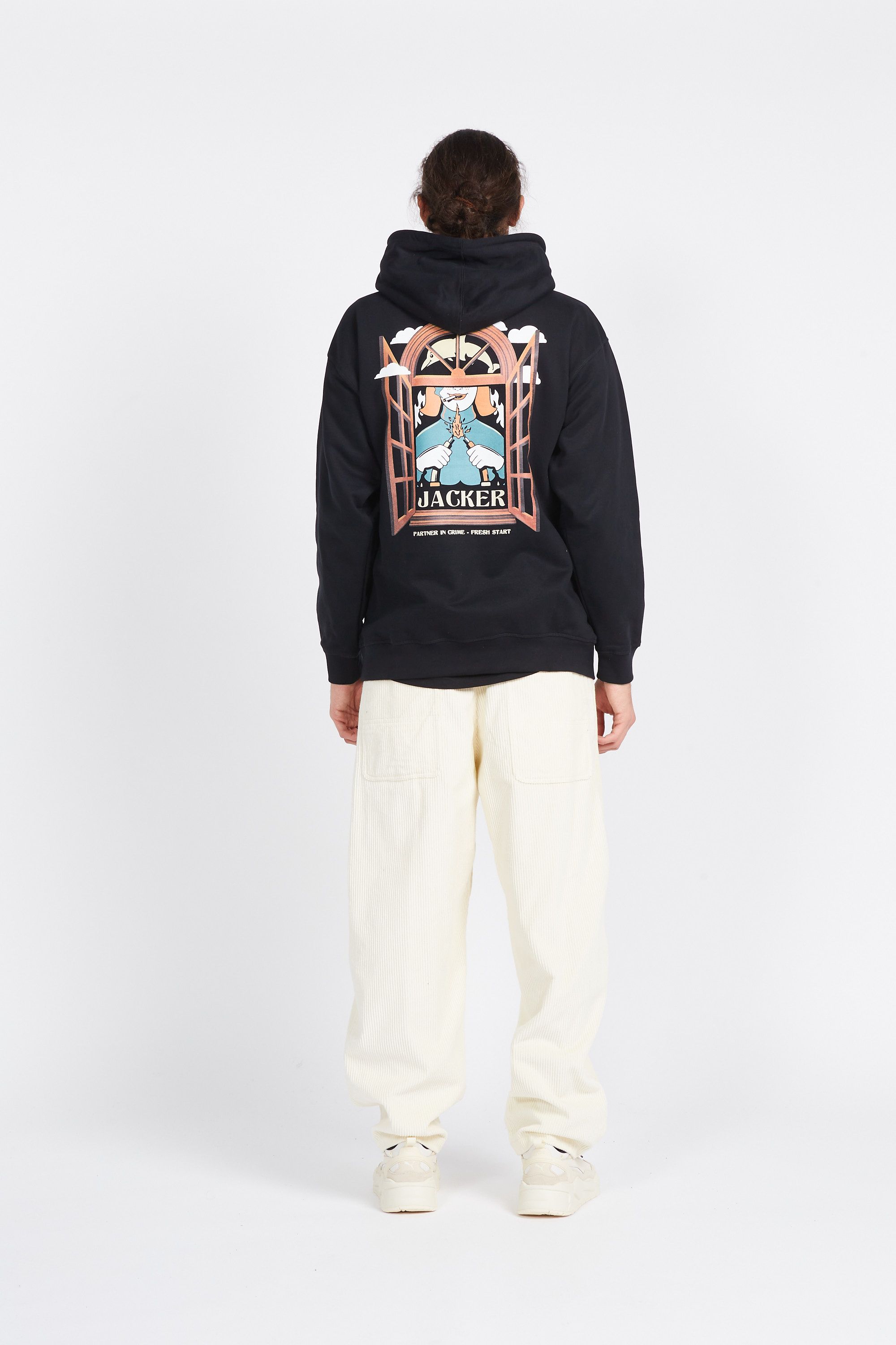 JACKER Hoodie Fresh Start Noir