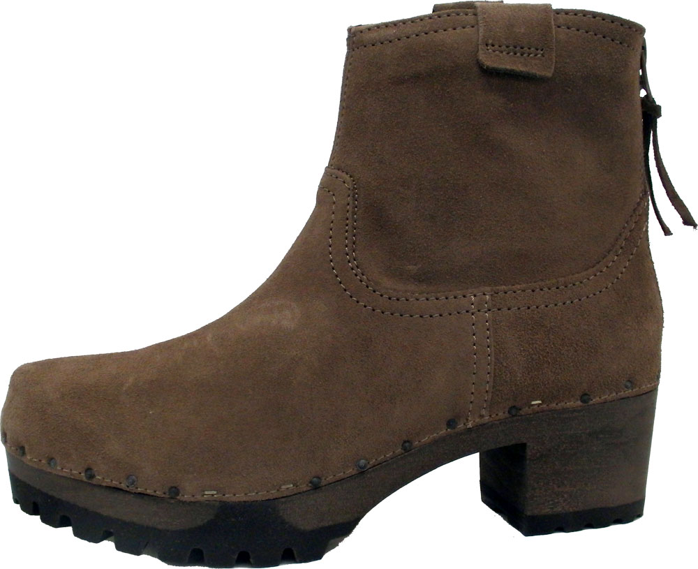 Stiefelette Softclox INKEN dark taupe Kaschmir