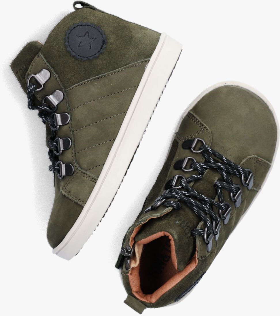 TON & TON groene ton & ton hoge sneaker bjarn