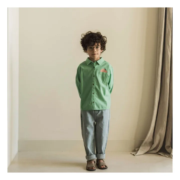 Jenest Chemise Teddy | Vert émeraude