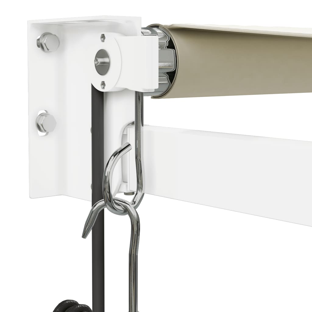 Auvent rétractable automatique crème 4x3 m