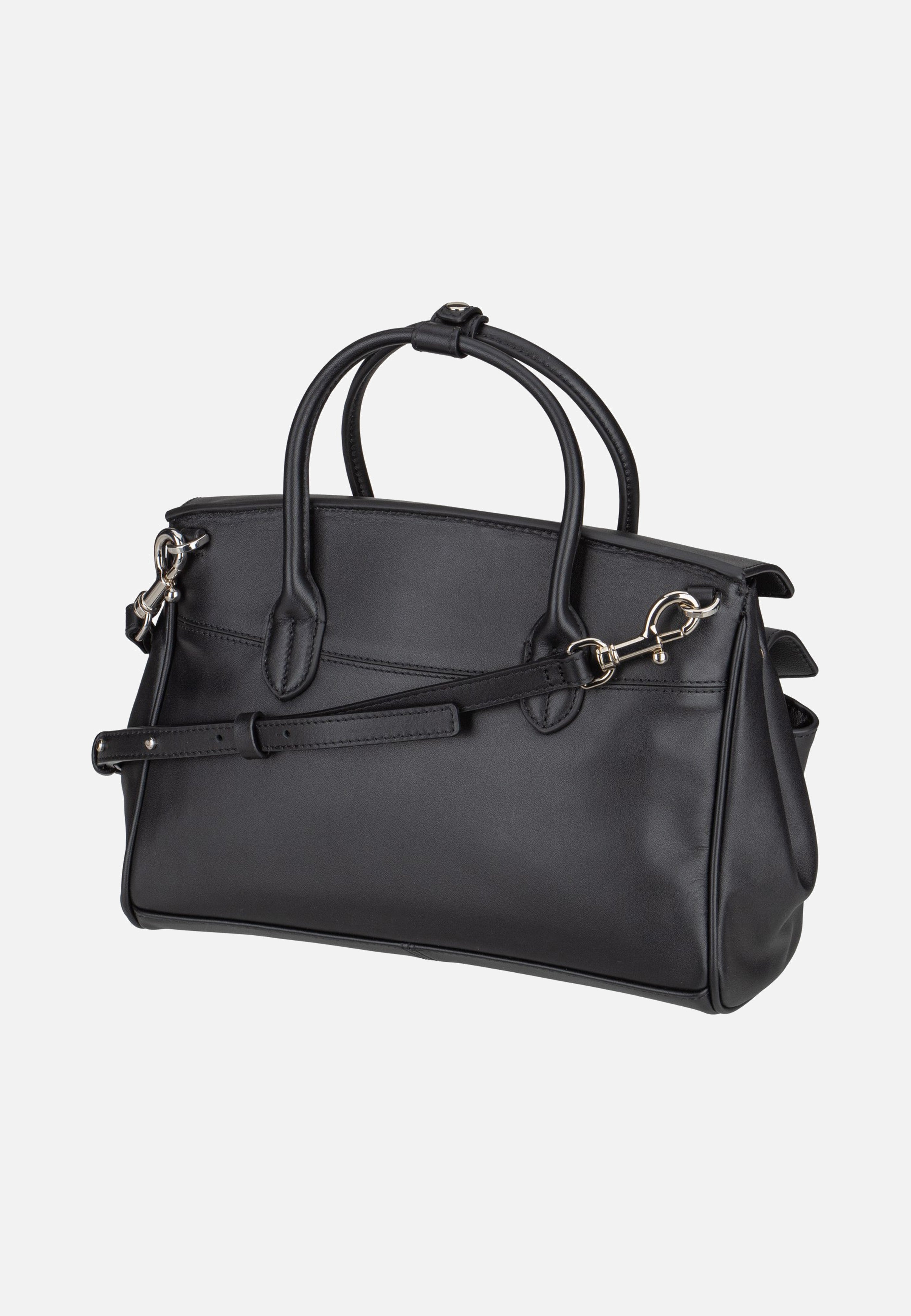 Gloria II Satchel M New Calf Black - Satchel