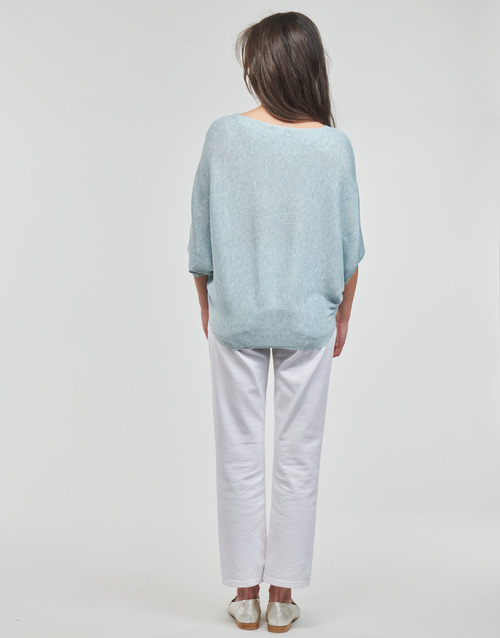 JDY - JDYNEW BEHAVE BATSLEEVE PULLOV. - Bleu Clair