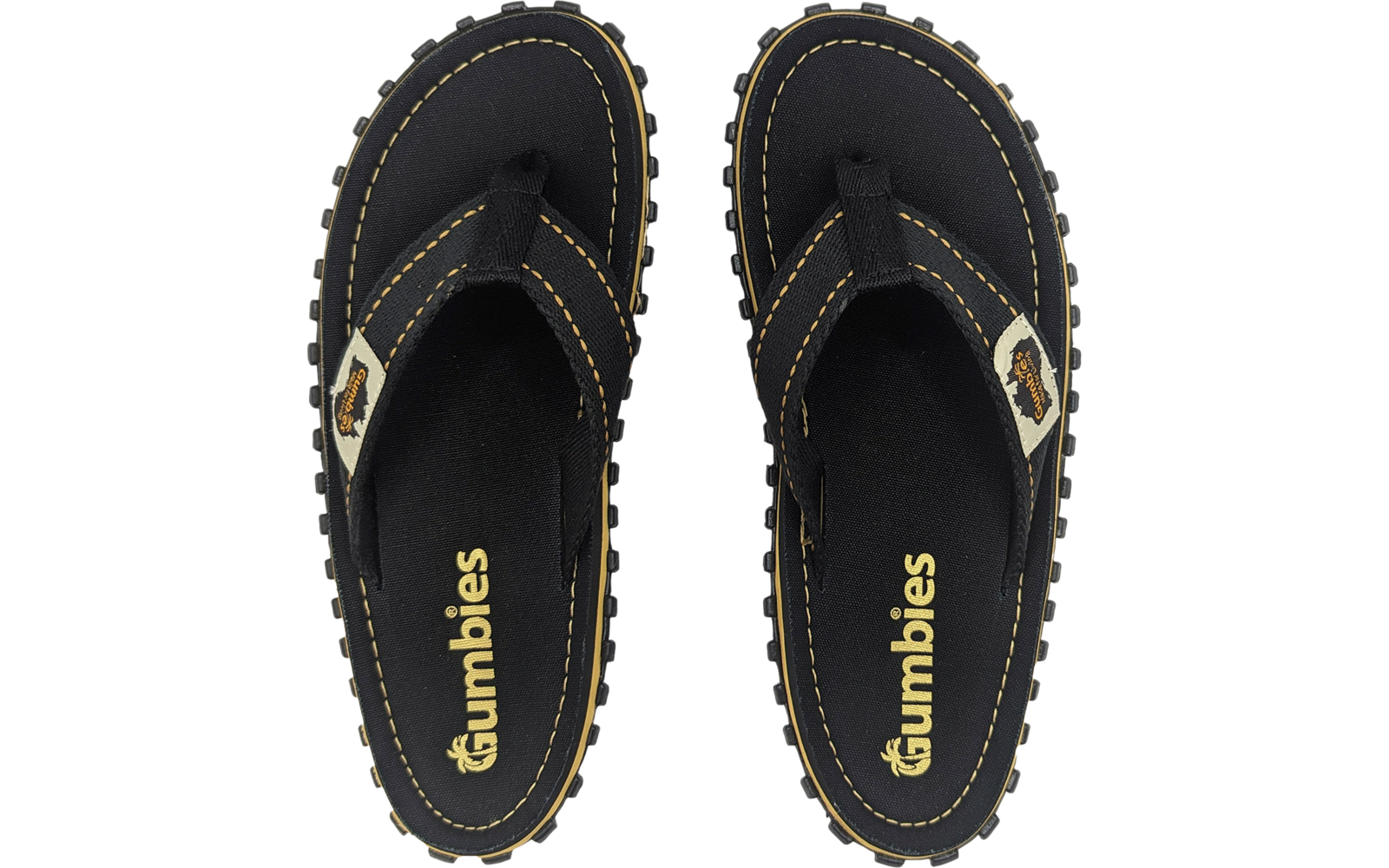 Gumbies Classic Black	Herren Zehentrenner