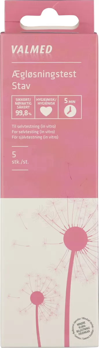 ValMed Ægløsningstest stav - 5 stk.