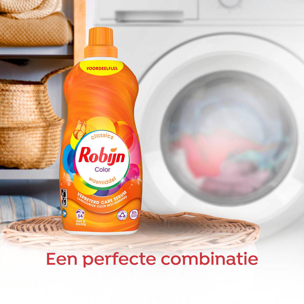 vloeibaar wasmiddel Color - 2 x 34 wasbeurten - 68 wasbeurten