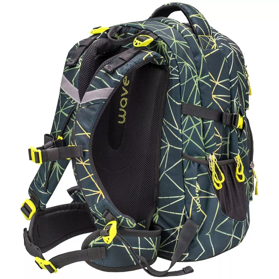 WAVE Rucksack Infinity Stripes Green