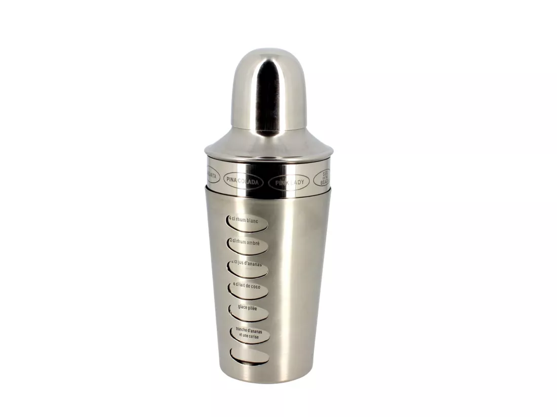 The Kitchenette - Shaker A Cocktails 60 Cl En Inox Ht.23cm + Recettes